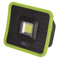 EMOS Mini-LED-Strahler, aufladbar mit Powerbank, wasserdicht, max. 1000 lm, 40m Leuchtweite, 2200mAh Akku mit 3-17h Leuchtdauer, USB-Kabel, P4539