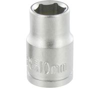 Var Hex Socket 3/8 For Torque Wrenches Silver 10 mm