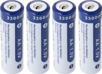 4x AA 1.5V 3300mWh typowo 2000mAh akumulator litowo-jonowy 1.5V tylko ze specjalną ładowarką