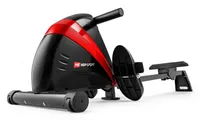 Hop-sport Veslovací trenažér HS-030R Boost červený | 10-stupňové nastavení odporu