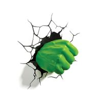 Marvel 3D LED podsvietená päsť Hulka