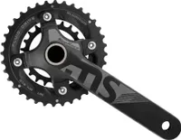 Sunrace Ms66 Kurbelgarnitur Silber 175 mm / 36/22t Silber 175 mm