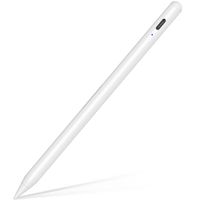 Bezdrôtové nabíjanie stylusu pre iPad 2018-2022, Apple Pencil s funkciou odmietania dlane, nakláňanie, magnetická iPad Pencil, biela