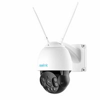 Reolink RLC-523WA 5 MP WLAN PTZ Dome Überwachungskamera mit 5-fach-Zoomobjektiv, Bewegungs-, Personen- und Fahrzeugerkennung, integrierter Beleuchtung und Sirene