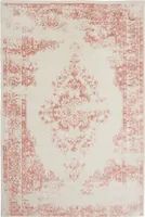 Teppich Sia Creme/Rosa 300x400 cm Wohnzimmer Rechteckig benuta