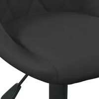 vidaXL Jídelní židle Black Velvet