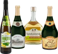 Setz von 4 Mets (Honigwein Dwójniak-Halber / 3x Trójniak-Drittel) | 3000ml | 13-16% Alkohol Metwein | Polnische Produktion
