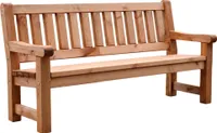 Garden Pleasure Gartenbank Allgäu 960362 braun Holz 184,0 cm
