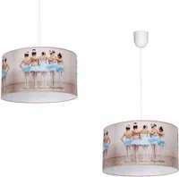 Ballerina Pendelleuchte 1Xe27 Deckenleuchte Deckenlampe Hängeleuchte Kinderzimmer Kinderleuchte Kinderlampen