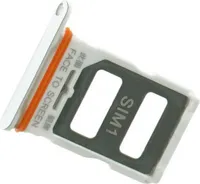 Simkarten Halter für Xiaomi Mi 12T Pro - Tray Fach Schublade Schlitten Silber