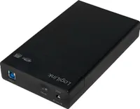 LogiLink 3,5" kryt pevného disku SATA, USB 3.0, čierny