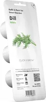Substrátová kapsula na semená rastlín pre interiér Click & Grow - Smart Garden - sada 3 semien kôpru