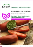 SAFLAX - Paradajka - San Marzano - Lycopersicon esculentum - 10 Semená