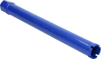 ECD Germany Diamantový jádrový vrták 1 1/4" Ø44mm 455mm pro jádrové vrtáky, jádrové vrtáky do kovu, diamantové vrtáky mokré/suché