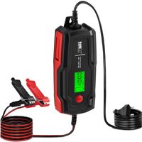 MSW Autobatterie-Ladegerät - 12 V - 4 A - LCD