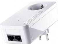 Devolo dLAN 1000 duo+ 1000Mbit/s Eingebauter Ethernet-Anschluss Weiu00df 1Stu00fcck(e) - Plug-Type F (EU)