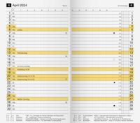 rido idé Kalender-Einlage "M-planer" 87 x 153 mm 2024