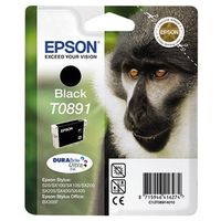 Epson T0891 - Schwarz - Original - Blisterverpackung - Tintenpatrone - für Stylus S21, SX110, SX115, SX210, SX215, SX218, SX400, SX410, SX415| Stylus Office BX300