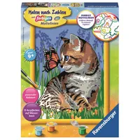 Ravensburger Malování podle čísel Kočka s motýlem