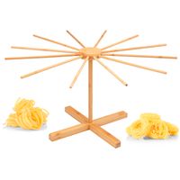 bremermann Nudeltrockner aus Bambus – Nudelständer für selbstgemachte Pasta, faltbar // Pastatrockner
