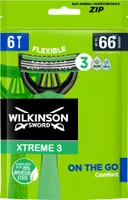 Wilkinson Sword Xtreme3 On The Go Jednorazowe Maszynki Do Golenia 6 Sztuk