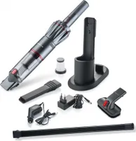 Genius Invictus One 1.0 Akku Handstaubsauger 12 Teile Beutellos kabellos Autostaubsauger 90W + Zubehör; A81980