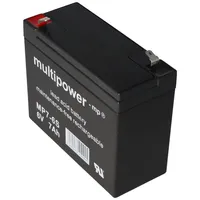 Multipower MP7-6S vhodný pro baterii Sonnenschein A206 / 6,5S, ale s mírně odlišnými kontakty