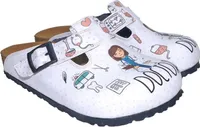 Frauen Arzt Clogs Calceo SRK841 37