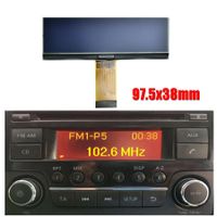 Anzeige von Radiosendungen Nissan Radio Ersatz-LCD-Bildschirm Juke, Micra, Navara, Note, NV200, Qashqai