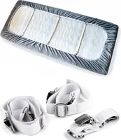 4 kusy Napínač prostěradel XXL Nastavitelný 52-180 cm Napínač prostěradel Napínač prostěradel Napínač prostěradel