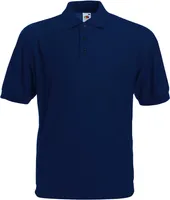 Fruit of the Loom 63-402-0 | 65/35 Piqué Herren Poloshirt - Farbe: Navy - Größe: 4XL