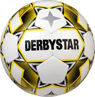 Derbystar Apus TT Trainingsball Größe 5 weiß/gelb/schwarz