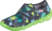 Superfit Jungen Hausschuh Bubble blau