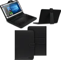 Schutzhülle für DOOGEE T30 / S / SE / E / Pro Tasche Tastatur Hülle QWERTZ CaseFarben:Schwarz