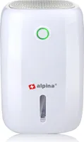 alpina Mini Luftentfeuchter 330 ml pro Tag – Abnehmbarer Wasserbehälter – Weiß