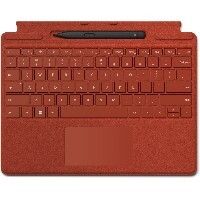 Microsoft Surface Signature Pro 8/9/X Type Cover+SlimPen2 AT/DE Red *NEW*