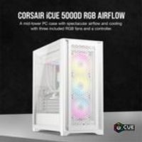 Corsair iCUE 5000D RGB Airflow TG wh ATX  CC-9011243-WW