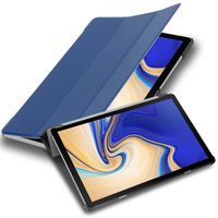 Cadorabo Ochranné pouzdro pro tablet Samsung Galaxy Tab S4 (10,5 palce) v modrém pouzdře Cover Pocket Auto Wake up