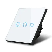 LIVOLO Touch Sensor Lichtschalter Wandschalter Schalter Glaslichtschalter  Weiß