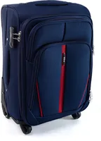 RGL S-020 L Koffer Stoffkoffer 4 Rollen Erweiterbar Grösse: L Farbe: Dunkel Blau