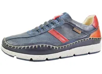 Pikolinos Herren Slipper Sneaker Halbschuh Leder Fuencarral M4U-6046C1, Größe:43 EU, Farbe:Blau