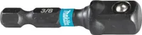 Makita® Zubehör Adapter von 1/4" 6KT auf 3/8" Vierkant 50 mm - B-66868