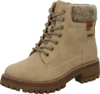 BOXX Damen-Schnürstiefeletten mit Warmfutter TEX Beige, Farbe:beige/schlamm, EU Größe:40