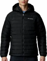 COLUMBIA Bunda s kapucňou Powder Lite Black L