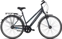 Adler Verona Nexus Trapez Citybike Damen 28 Zoll darkgrey matt/grey blue 50