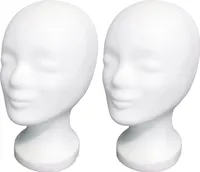 2 x FP - Styroporkopf Standard - TOP Markenqualität  (mit Loch im Boden)