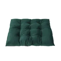 Samtkissenbett (100 x 70 cm) – Flaschengrün