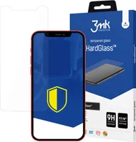 Ochranná fólie 3MK HardGlass, sklo, pro iPhone 12/12 Pro, černá
