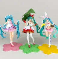 3pc Hatsune Miku Anime Sammlung Modell Spielzeug
