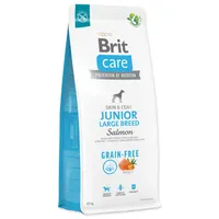 Brit Care, Šteňa, Akékoľvek plemeno, Veľké (26 až 44 kg), Zemiakov, Losos, 12 kg